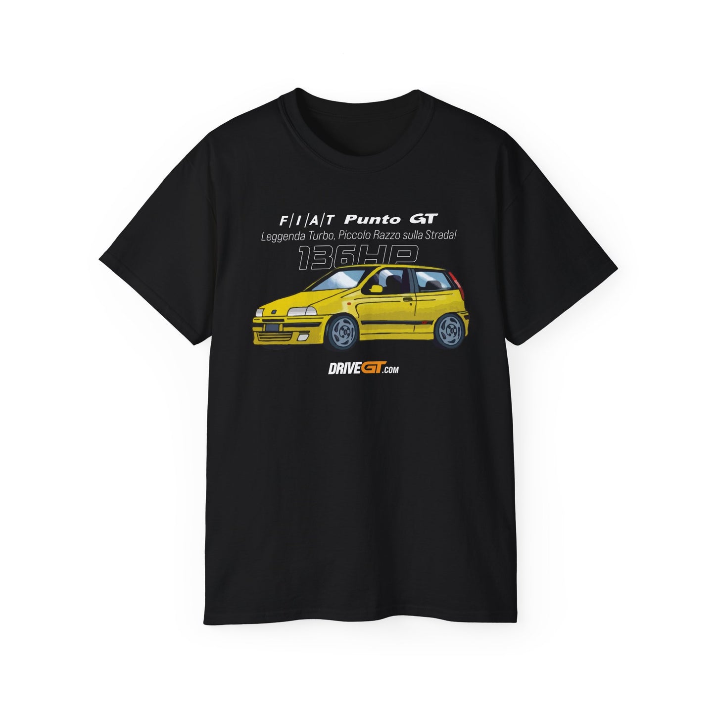 Fiat Punto GT Yellow, T-Shirt