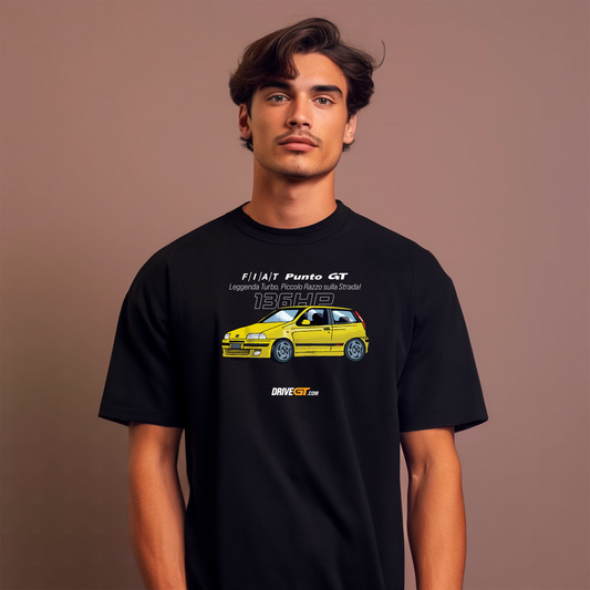 Fiat Punto GT Yellow - T-Shirt