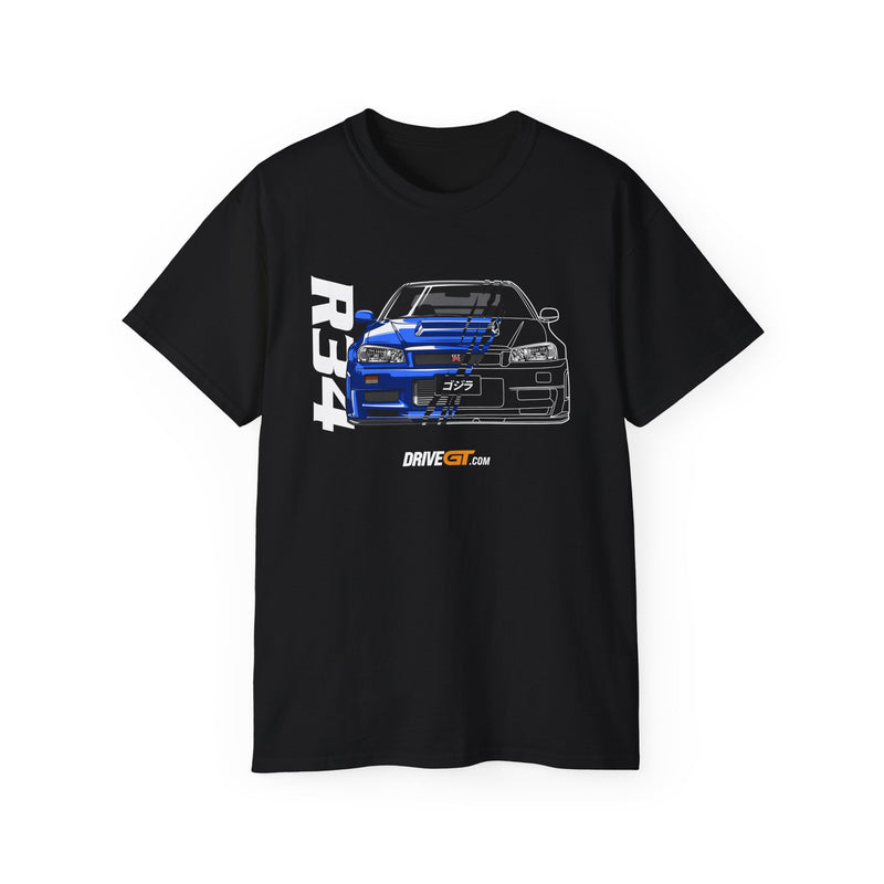 Nissan GT-R R34 v3, T-Shirt